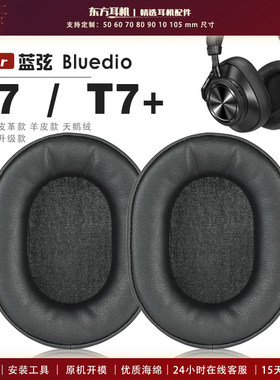 适用 蓝弦 Bluedio T7  /  T7+ 耳罩头戴式耳机套耳机罩耳机海绵套皮套