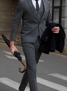 英国实木手工复古绅士长柄自动加固结实抗风商务大号双人直柄雨伞