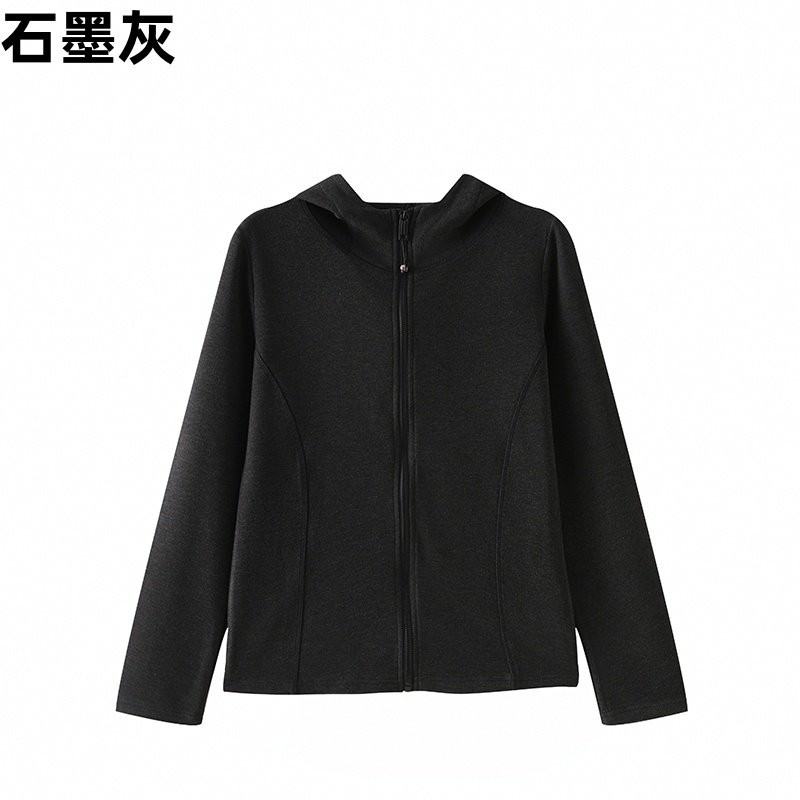 2026秋冬款云朵羊毛连帽拉链开衫外套女宽松显瘦百搭上衣开衫332