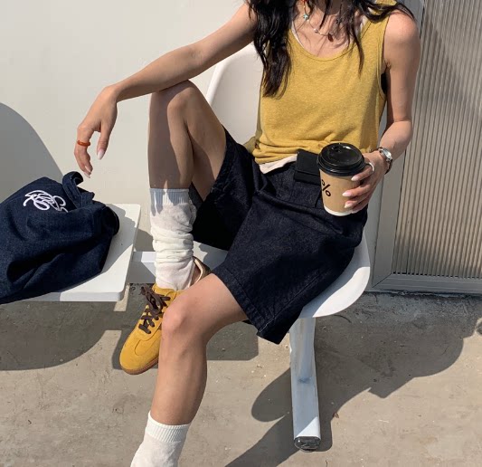 2026新款外贸单U领背心吊带女宽松显瘦休闲百搭无袖上衣MM22088