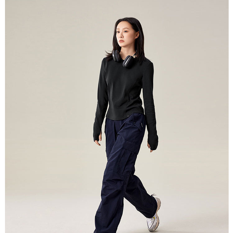 秋冬季女士修身时尚打底衫百搭舒适长袖短款T恤柔软拼接显瘦FX777,女装/女士精品,T恤,淘宝优惠券,粉丝福利购,淘宝优惠卷