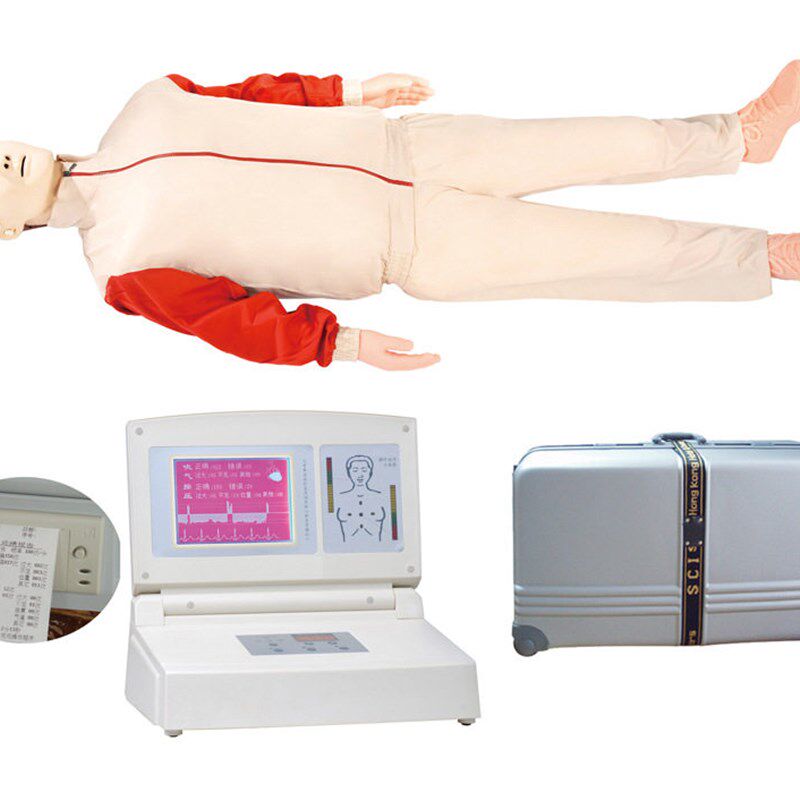 CPR680医学用橡皮人电脑心肺复苏模拟人急救训练T假人人工呼吸模