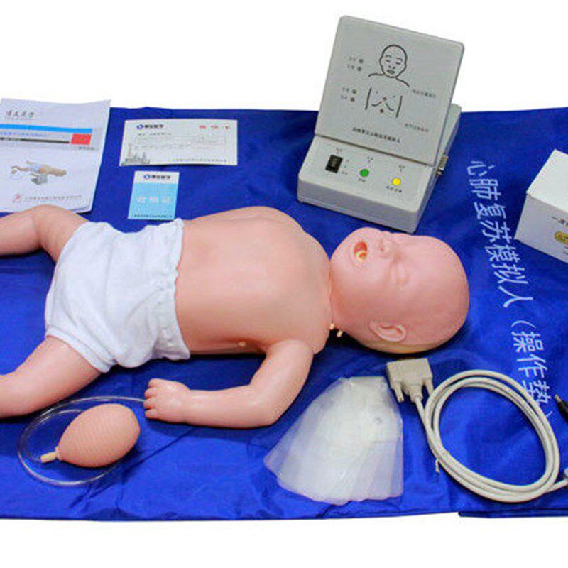 小儿婴儿窒息心肺复苏n模拟人新生儿人工呼吸训练CPR医学人体模型