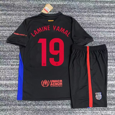 New Barcelona jersey kids kit GAVI LAMINE YAMAL football set
