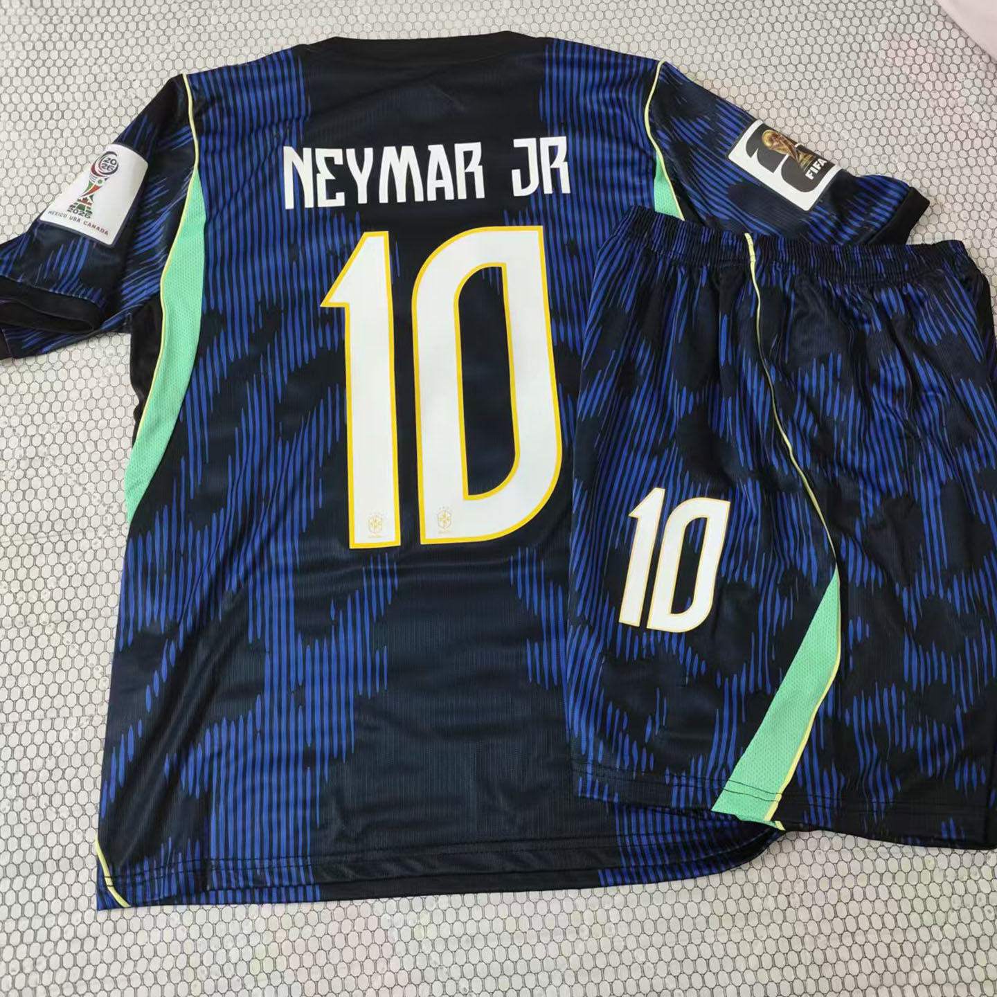 Brazil jersey kids kit 2026 Neymar JR jerseys shirt图片