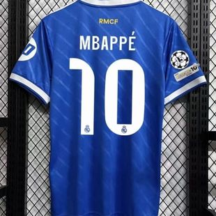 25/26 Real Madrid third away Bellingham MBAPPE jersey