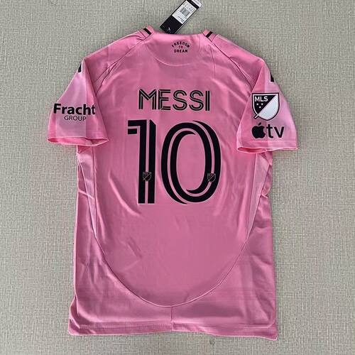 25-26 Inter Miami home CF MESSI SUAREZ Soccer Jersey