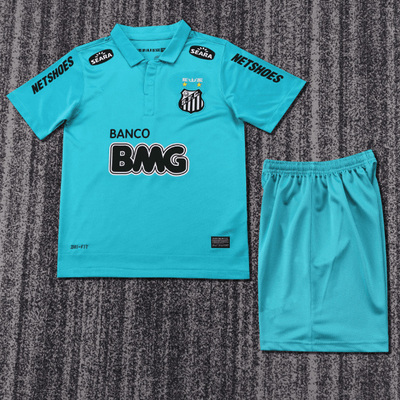 12 13 Retro Santos Away NEYMAR JR  Kids kit Classic Jersey