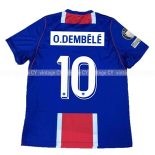 26 27 PSG jersey d.dembele kvaratskheia soccer short shirt