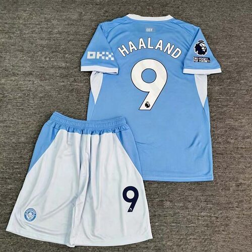 26/27 Manchester city Kids kits Jersey haaland Soccer shirt