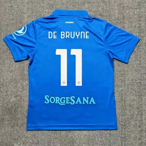 26 27 Naples The 100th anniversary Jersey De Bruyne shirt
