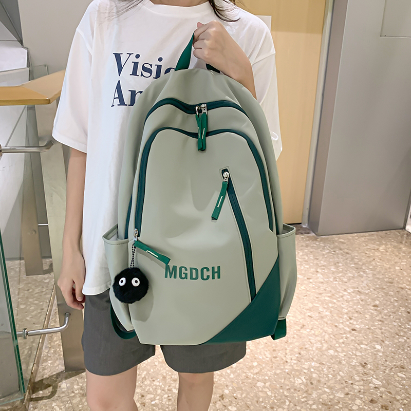 校园女双肩包森系小众书包大容量