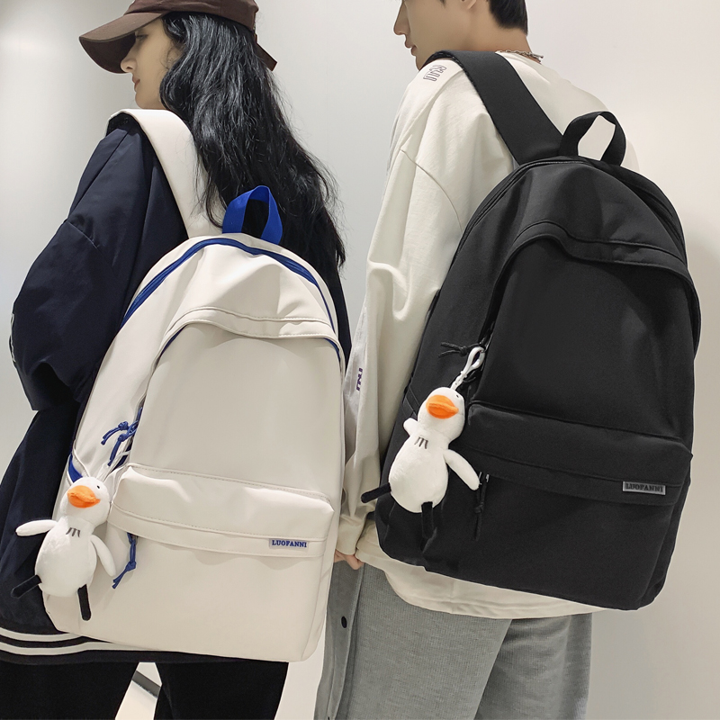 大容量书包女学生双肩包男休闲