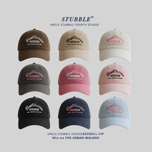 惠州市胡茬实业有限公司美式复古棒球帽男女鸭舌帽子百搭软顶遮阳