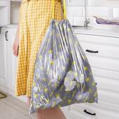 麦桶桶加厚垃圾袋多规格塑料收口抽绳手提式 大号12L30L穿绳办公室