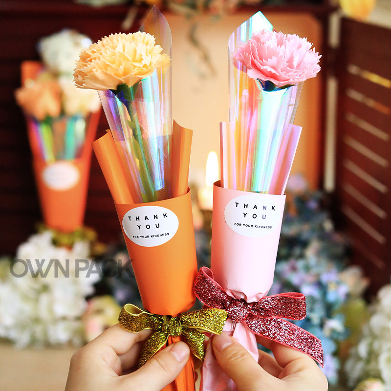 own pack  三八妇女节仿真玫瑰花香皂花女王节礼物公司节日礼品