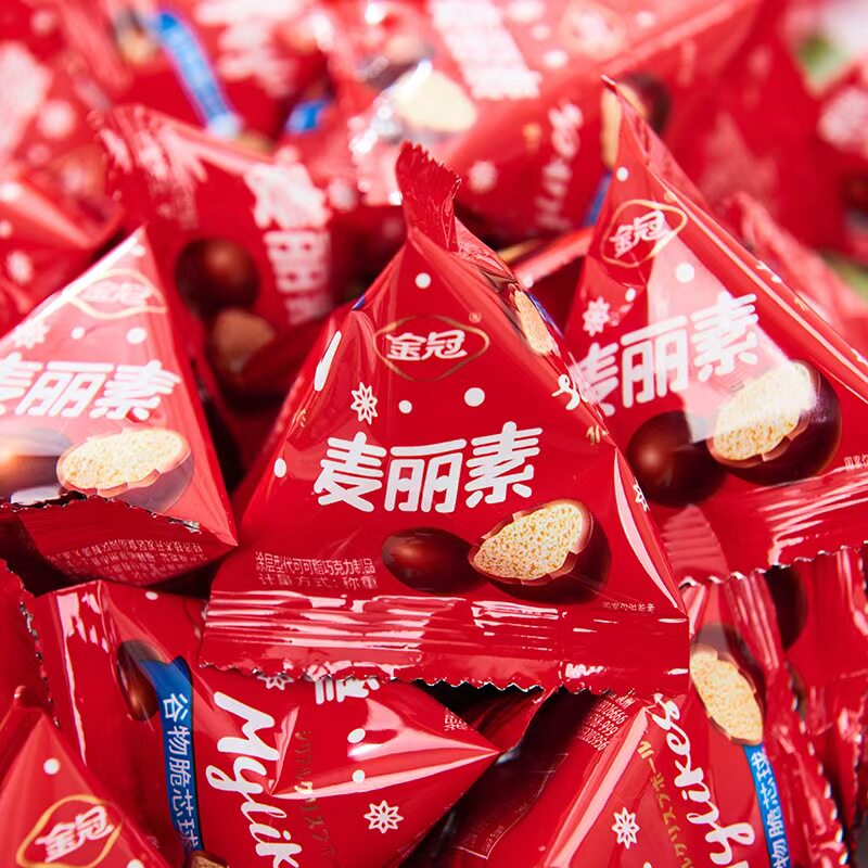 金冠麦丽素牛奶巧克力豆独立装
