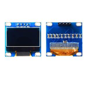 0.96寸蓝色黄蓝双色白色 I2C IIC通信显示器 OLED液晶屏模块