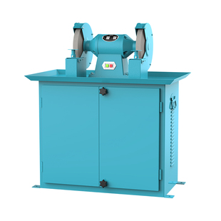 沙轮吸尘环保磨刀机 M3320全铜重型工业级立式 除尘式 砂轮机M3325