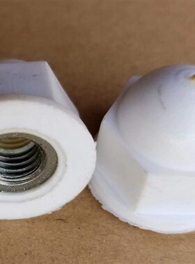 宜兴工程塑料悬臂液下泵灵古FYUB防腐帽塑料螺母叶轮螺母M10/M12