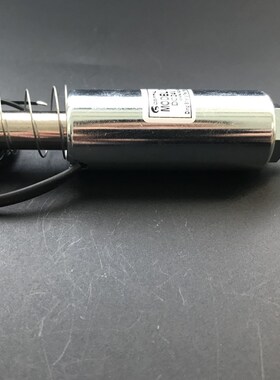 长时间通电DS-2560S电磁铁管状20mm贯通推拉式电磁阀DC24V