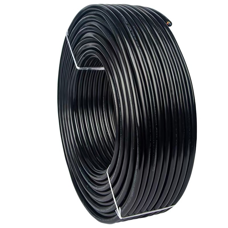 软线铜芯电缆线2芯3芯1 1.5 2z.5 4 6平方护套线家用电源线三相rv