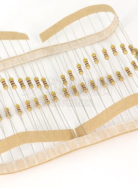 1/4w碳膜电阻5% 0.25W 750KR 820KR 910KR 1MR 1.2MR 1.5MR 1.8MR