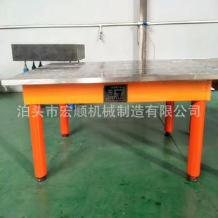 源头厂家生产加厚铸铁检测平台钳工研磨平板装配工作台多功能桌面