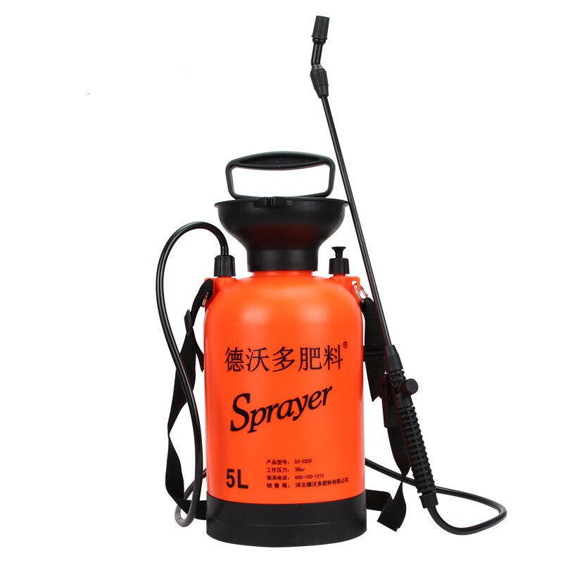 德沃多肥料气压式喷雾器手动小型喷水壶高压喷壶洒水壶农药壶打药