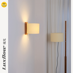 TMM中古壁灯书房原木风卧室床头走廊侘寂 Cole 琉光西班牙Santa