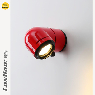 琉光中古Santa Cole太空时代Tatu调光灯设计师水管卧室房床头壁灯