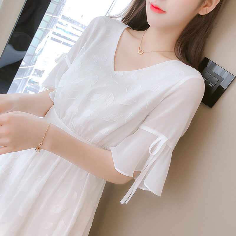 小个子雪纺洋装2026新款