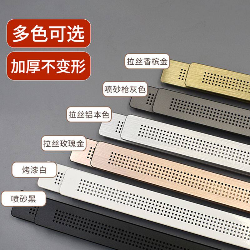 铝合金双面密孔款橱衣柜鞋柜燃气管道通风排气透气孔盖网格栅其他