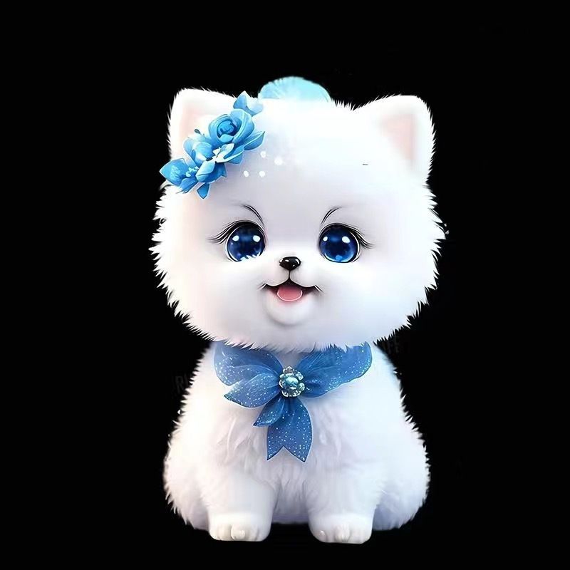 卧室房间门上墙面布置贴画小图案自粘3d立体墙贴遮丑补洞贴振尾荣