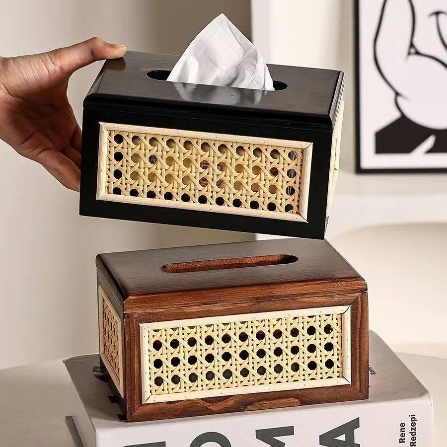 餐桌复古纸巾盒中古风家居高颜值纸盒卧室家用客厅茶几抽盒,家庭/个人清洁工具,卷纸器/纸巾架,淘宝优惠券,粉丝福利购,淘宝优惠卷