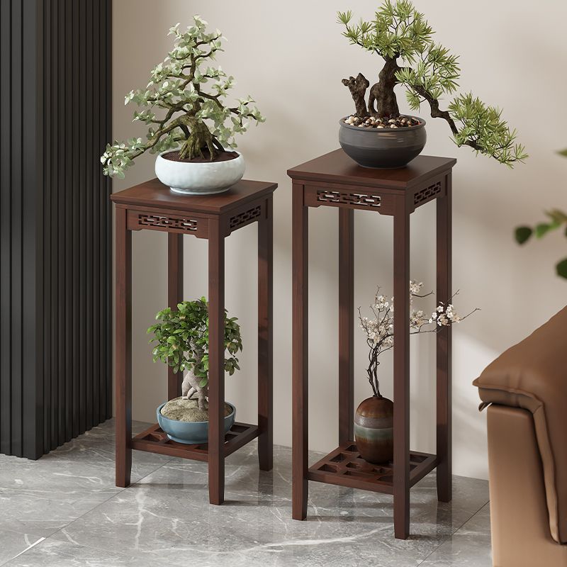 2025新款爆款花架子客厅中式复古实木花台室内落地式多层花盆托架