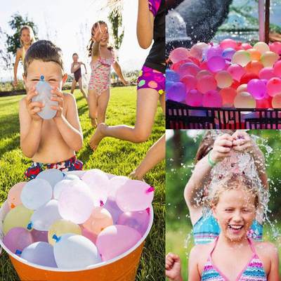 灌水球打水仗气球夏天童玩具气节气球儿快JSM速注水泼水发泄水球