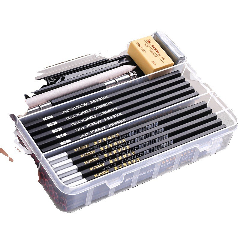 牌素描铅笔工具套装初学者入门14b2b绘画学生炭笔美术生专用4b6b