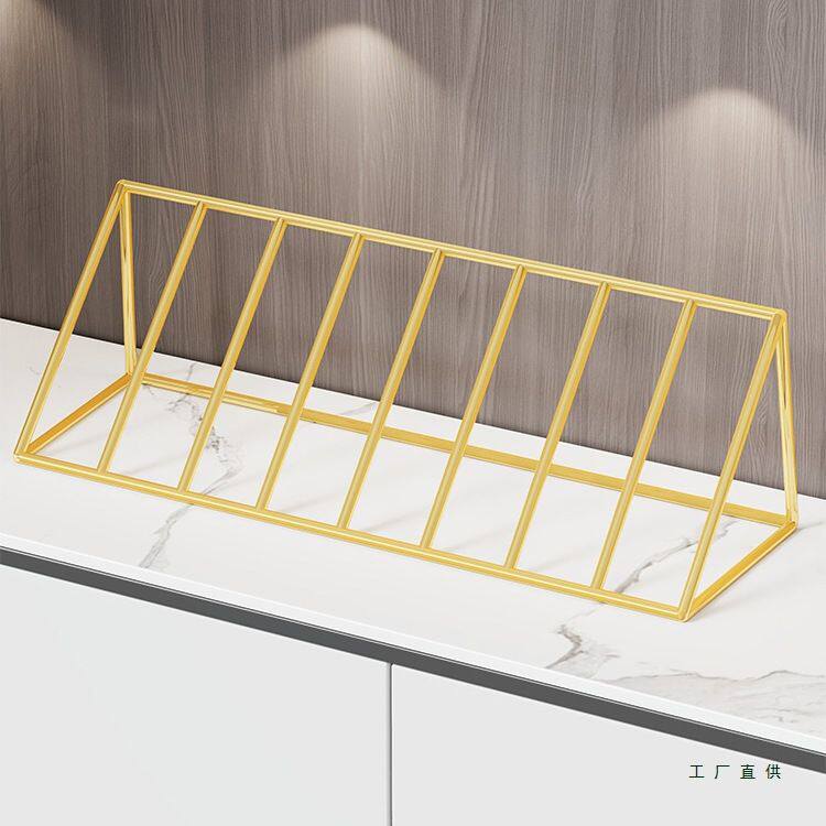 红酒架轻奢高档家用酒架桌面斜放酒瓶架子餐厅酒柜展示架客厅摆件