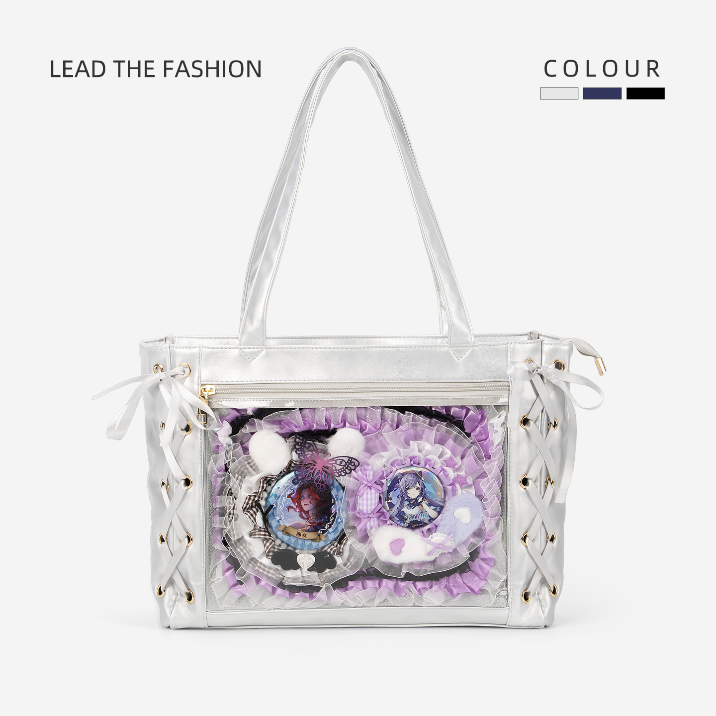 丝带皇单价斜跨大容量痛包