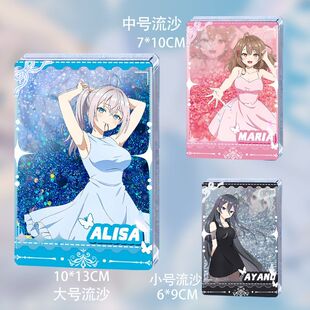 不时轻声地以俄语遮羞的邻座艾莉同学周边周防有希流麻砖流沙立牌