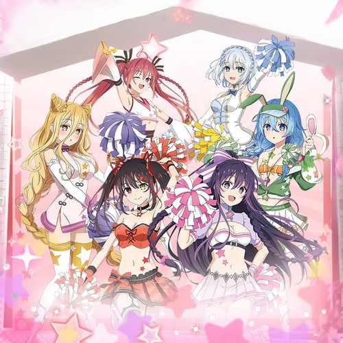 约会大作战拉拉队系列立牌周边