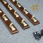 玲杰 轻奢纯实木挂钩墙壁挂衣钩免打孔现代简约玄关门后衣帽钩