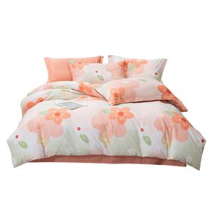 纯棉被套全棉单被套简约宿舍学生被套1.5米2米被套家用大床被子套