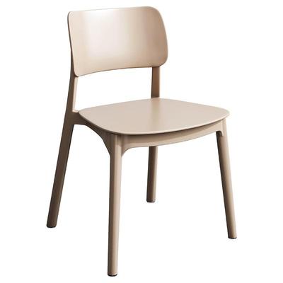 塑料椅子家用餐桌椅简易可叠放饭店靠背椅子简约现代网红凳子餐椅