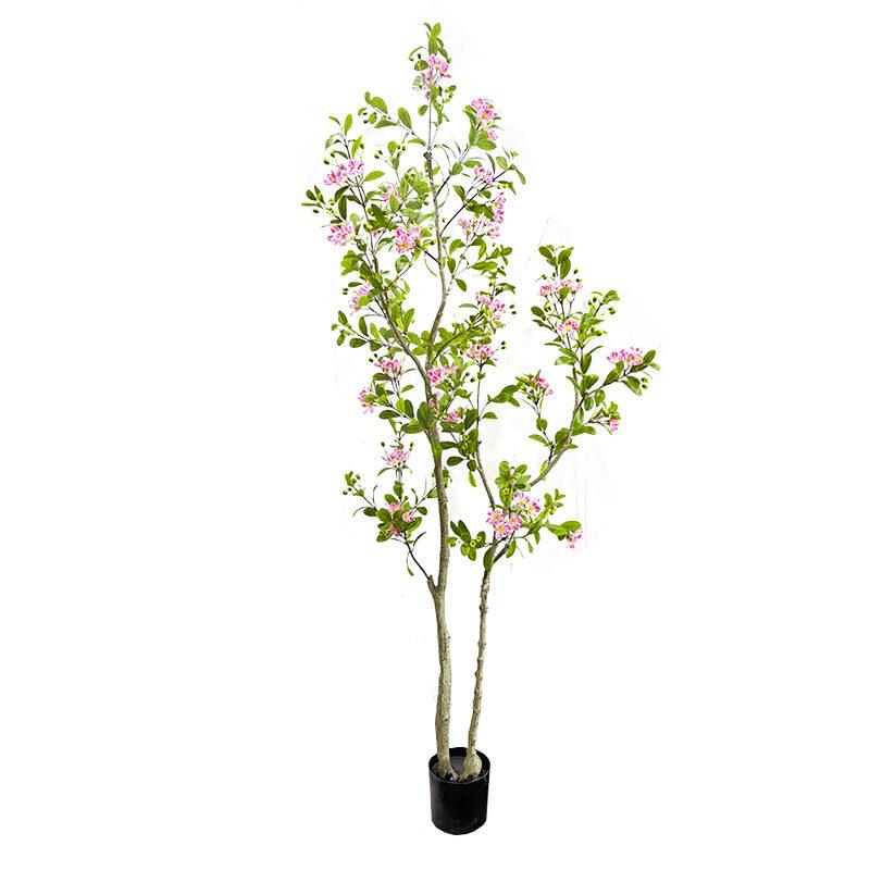 仿真植物摆件桃金娘树盆栽捻子树观叶假花植物盆景室内家居装饰
