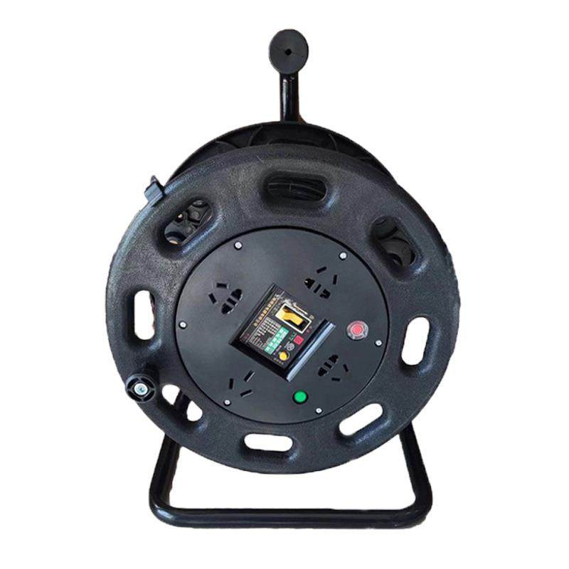 220V工程可移动电缆盘带过热线盘电线盘23芯30米50m绕线盘拖线盘