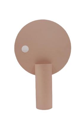 北欧花瓶铁艺ins风几何圆形干花花器家居样板房简约装饰品小摆件