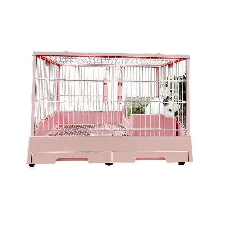 UMI兔笼达洋笼子R81双抽屉防喷尿高颜值兔笼子家用特大号兔子用品,宠物/宠物食品及用品,兔兔专用窝,淘宝优惠券,粉丝福利购,淘宝优惠卷