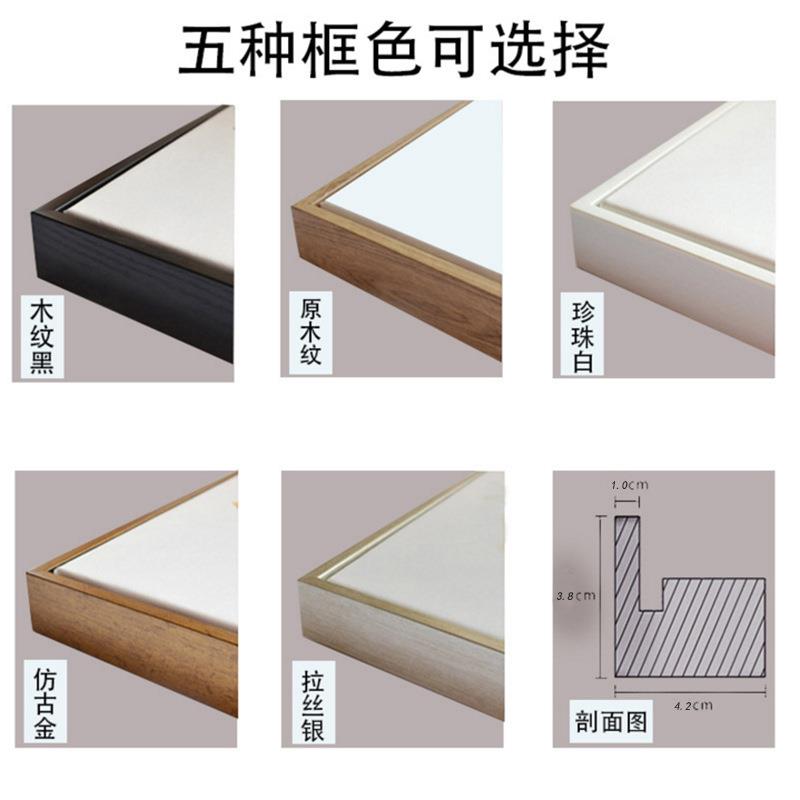 纯手绘大幅现代油画山水风景画抽象玄关客厅挂画背景墙装饰画壁画